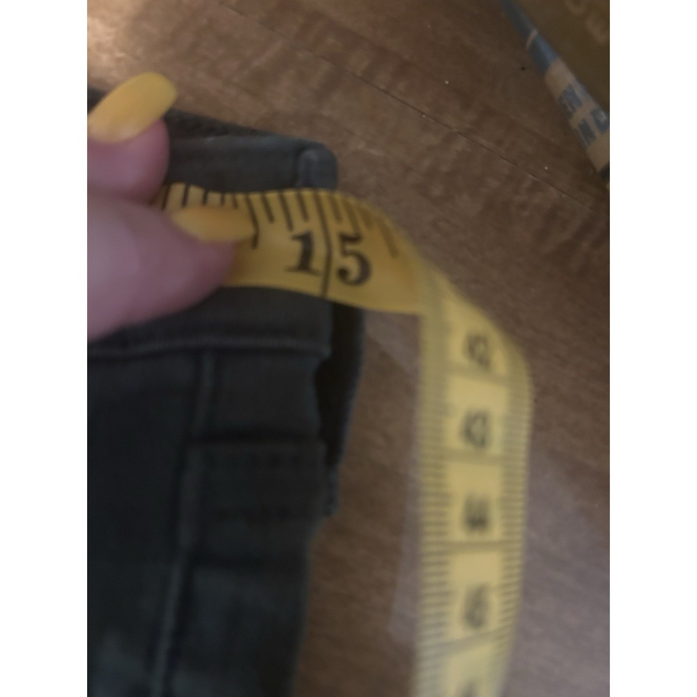 Ladies Pants by Etica Size 29 High Waist Olive Green Pockets - Picture 7 of 7